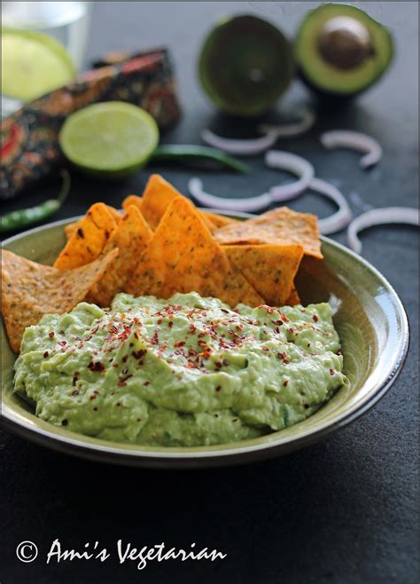 Amis Vegetarian Delicacies Guacamole Avocado Dip