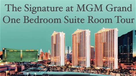 Maybe you would like to learn more about one of these? Las Vegas Room Tour: 'The Signature at MGM Grand' - One ...