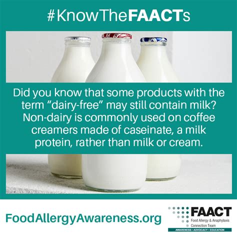 Food Allergy And Anaphylaxis Food Allergens Milk
