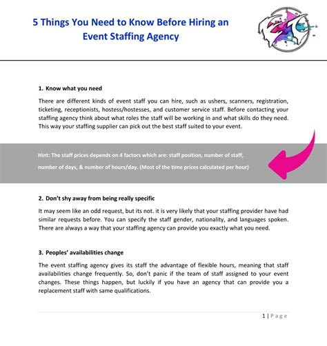 5 Things You Need To Know Before Hiring An Event Staffing Agencypdf