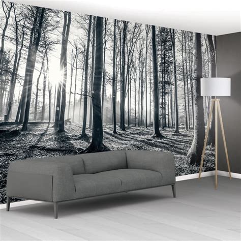 Wall Mural Wallpaper 315x232cm Autumn Forest Road Large