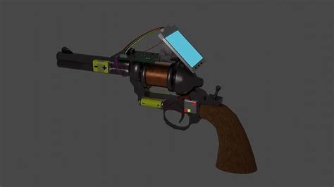 Tool Gun Gmod Garrys Mod Free 3d Model Cgtrader