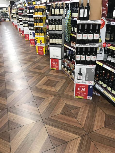 Supermarket Floor Shopping Centers Supratile Floor Tiles