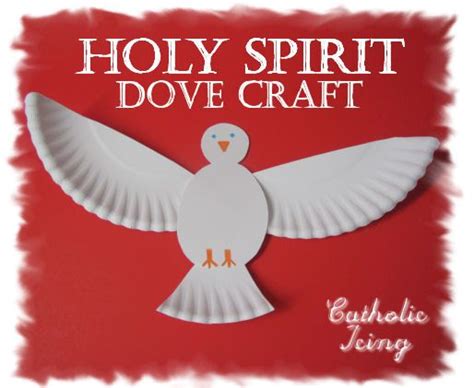 Holy Spirit Craft Make A Dove From A Paper Plate Artofit