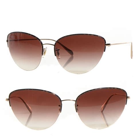 Oliver Peoples Cat Eye Kiley Sunglasses Tortoise 94285 Fashionphile