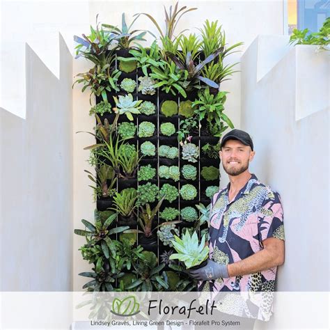 Florafelt Pro System Modular Living Wall Kit Vertical Garden Systems