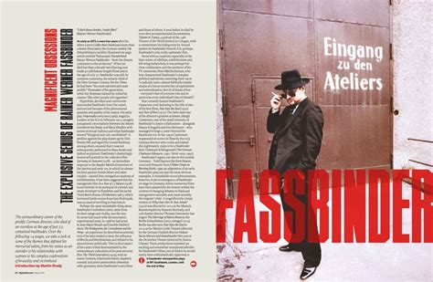 Rainer Werner Fassbinder Interviewed In 1974 “the Primary Need Is To Satisfy The Audience