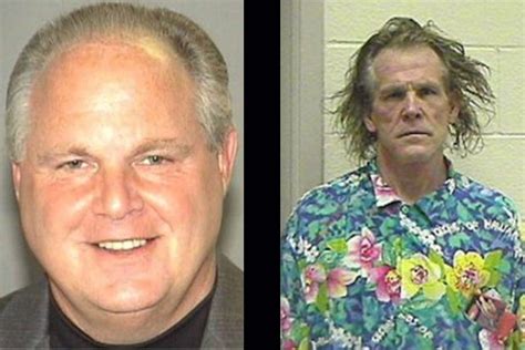 14 Most Embarrassing Celebrity Mug Shots From Rush Limbaugh To Nick