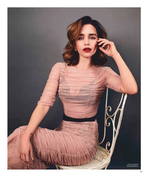 Emilia Clarke Harpers Bazaar Mexico Magazine June 2020 Gotceleb