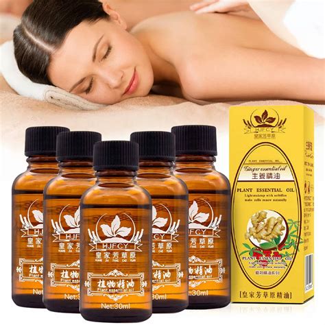 Natural Ginger Massage Oil Muscle Rub Oil Spa Massage Oils Repelling Cold And Relaxing Active