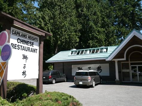 Outside Sign Picture Of Capilano Heights Chinese Restaurant North