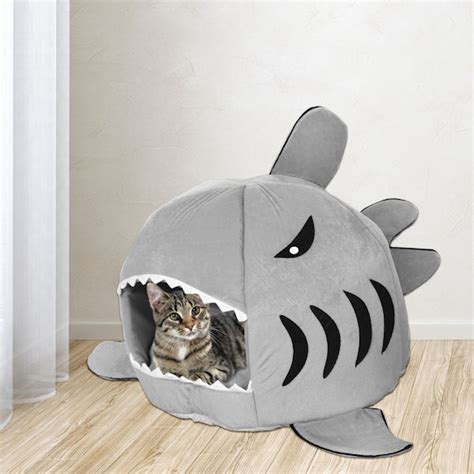 Shark Shaped Cat Bed 14 Reviews 471429 Stars Signals Cv7596