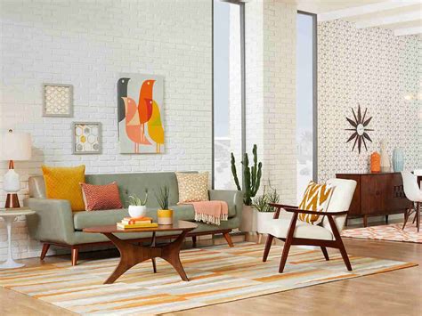 17 Beautiful Mid Century Modern Living Room Ideas Youll Love 2023