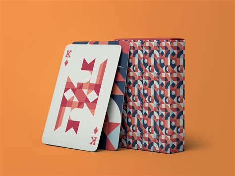 Playing Cards Design Geometric And Abstract By Ruben Albrecht On Dribbble