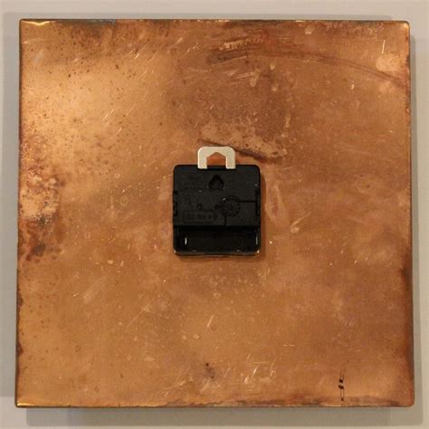 Handmade Products Home And Kitchen Patinated Copper Rustic Square