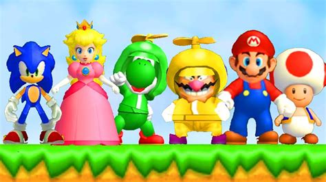 Hyper Mario Bros Deluxe All Characters Youtube
