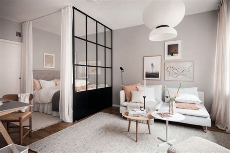 18 Small Studio Apartment Ideas To Be Inspired By Coco Lapine