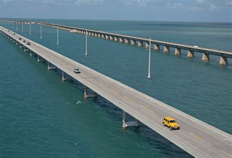 7 Mile Highway Florida Keys The Seven Mile Bridge In Florida Usa