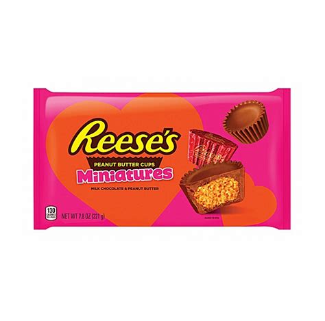 Reeses Peanut Butter Cup Miniatures 221g Sugar Box