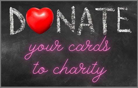donate cards to charity create handmade cards