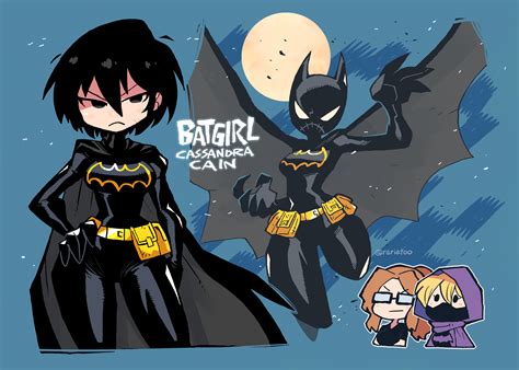 Batgirl Barbara Gordon Cassandra Cain Stephanie Brown Spoiler And 1 More Dc Comics And 1