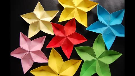 Simple Origami On Youtube Origami Simple Tutorials Paper Craft