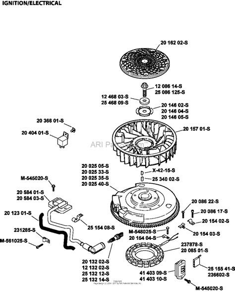 It reveals the parts of the circuit as streamlined forms, and the power and also signal links between the devices. Kohler SV600-0012 MTD 20 HP (14.9 kW) Parts Diagram for ...