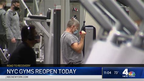 Nyc Gyms Reopen Today Nbc New York