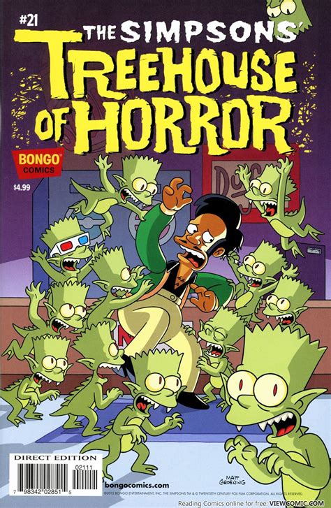 Bart Simpsons Treehouse Of Horror 021 2015 Read Bart Simpsons