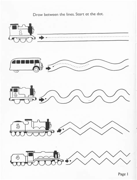 9 Best Images Of Horizontal Line Tracing Worksheets Horizontal