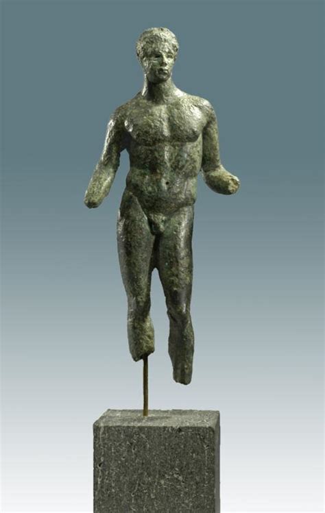 Greek Bronze Nude Athlete