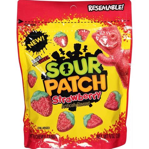 Sour Patch Strawberry Soft And Chewy Candy 10oz In 2021 Chewy Candy
