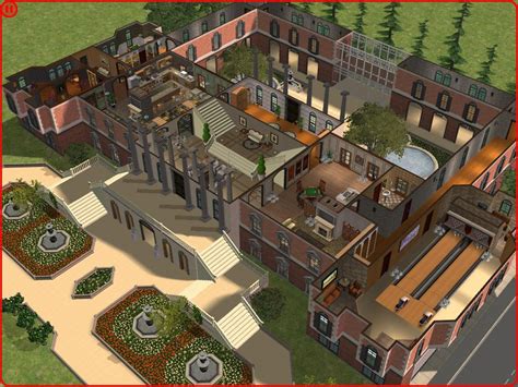 Sims 2 Luxury Mansion By Ramborocky On Deviantart