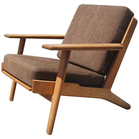 Ge 290 Low Back Lounge Chair By Hans Wegner For Getama At 1stdibs Low