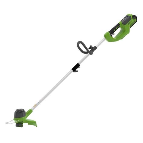 Greenworks 40 Volt Max 12 In Straight Cordless String Trimmer Battery