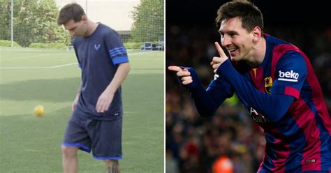 Lionel Messi Unwinds On Photoshoot With Fruity Kick Ups Proves He Can