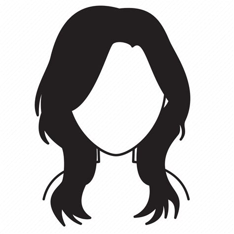 Hairstyle Women Avatar Female Girl Hair Icon Download On Iconfinder