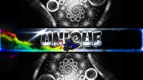 Geometry Dash Uniques Youtube Banner By Zechla On
