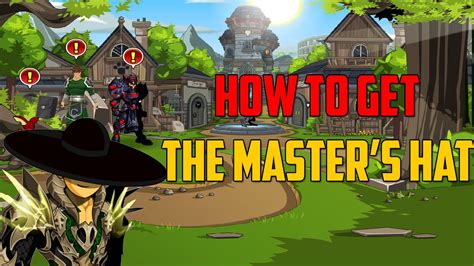 Aqw How To Get The Masters Hat Legendmember Only Youtube