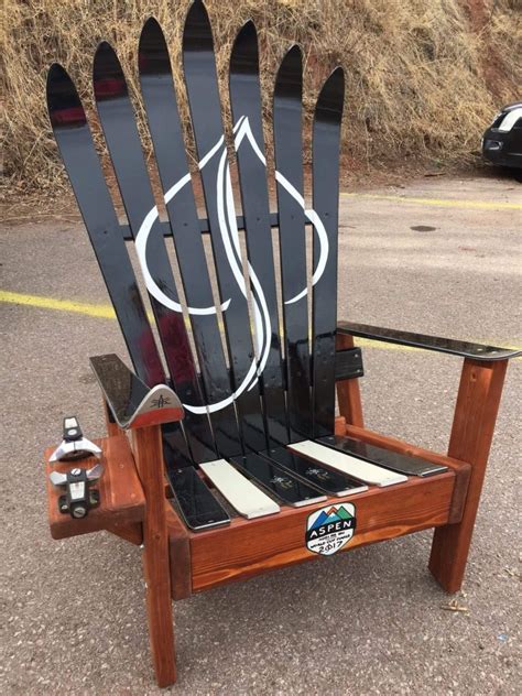 I bought two other chairs which i returned because they just weren't quite right for long sitting. Custom Logo Adirondack Ski Chair | Colorado Ski Chairs
