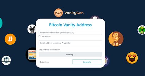 Bitcoin Vanity Address Generator