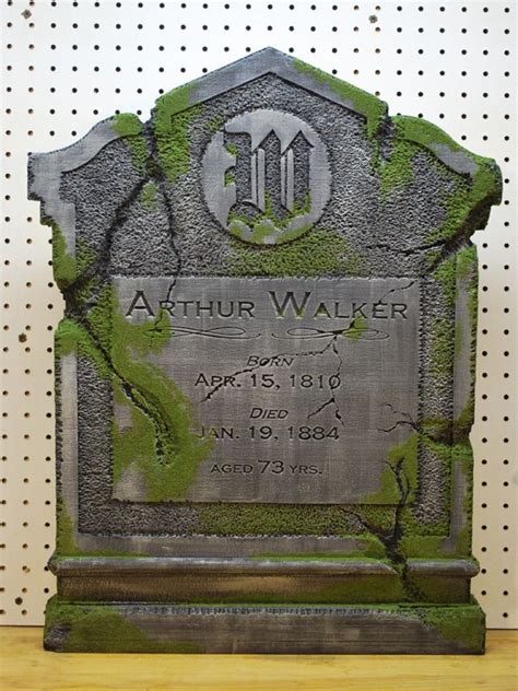 Diy Halloween Tombstone Diy Halloween Lawn Gravestones The House Of