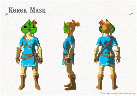 Zelda Breath Of The Wild Guide Where To Find The Korok Mask In The