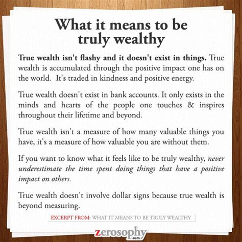 What It Means To Be Truly Wealthy Its Meant To Be Abundant Life