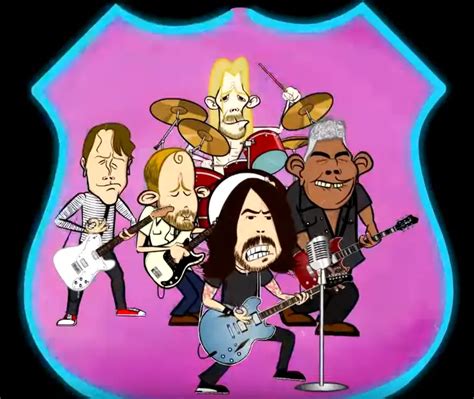 Animated Fun From The Foo Fighters And The Saint Cecilia Ep Alan Cross