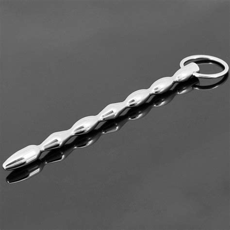 150mm Long Dilator Penis Plug Stainless Steel Insert Wand Urethral Sounds Cock Plugs Sounding