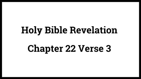 Holy Bible Revelation 223 Youtube