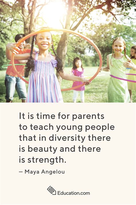 Diversity Is Beautiful Mayaangelou Inspiration Teaching Parenting