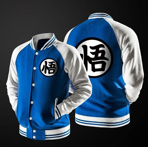 New super dragon ball z hoodie hat jackets. Goku Uniform Symbol Jacket - Free Shipping Worldwide
