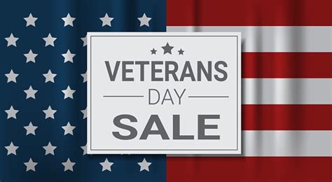 Veterans Day Sale Celebration Shopping Promotions And Price Discount